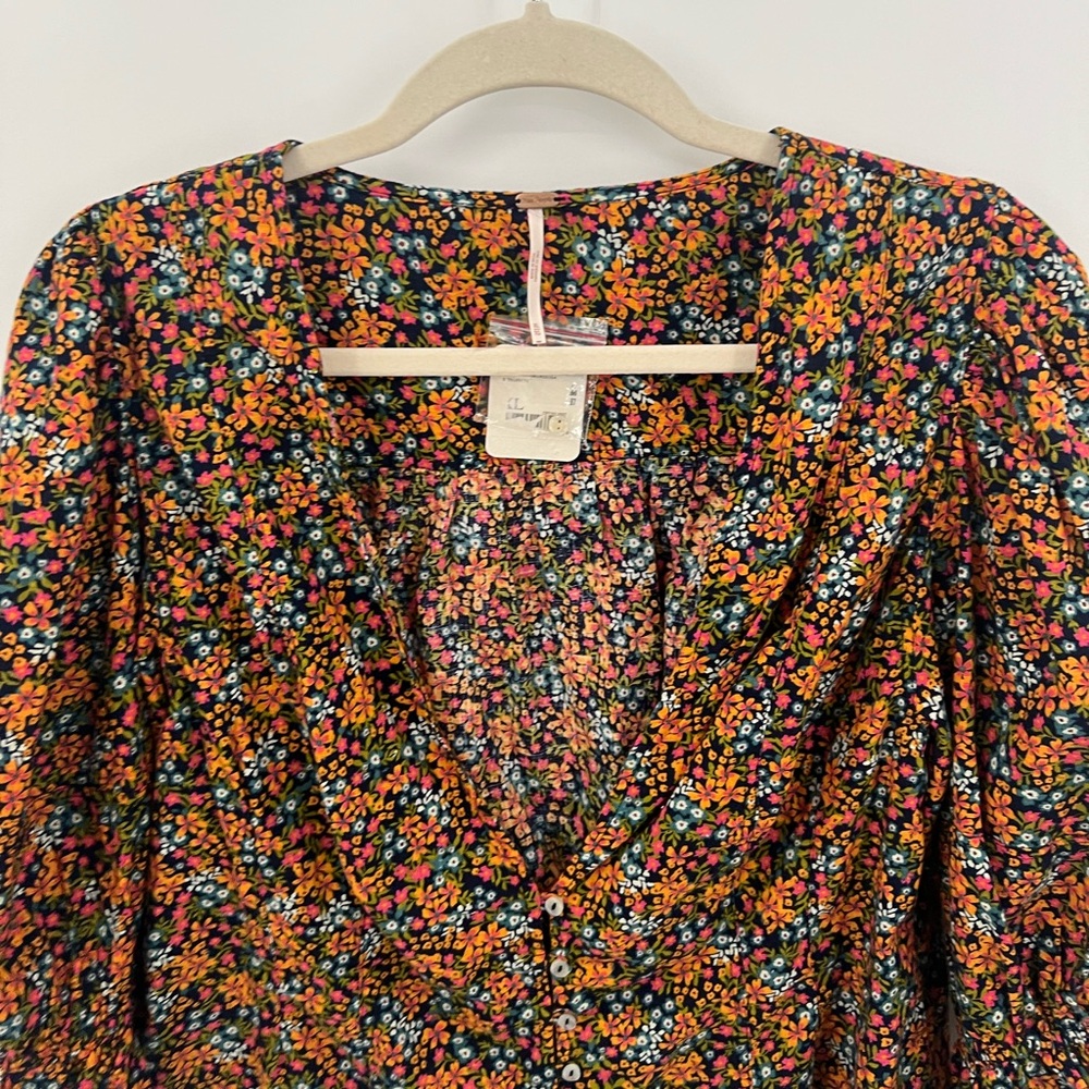 Free People I Found You floral top - Picture 4 of 12